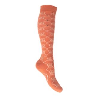 HKM Paardrijsokken Edinburgh Oranje