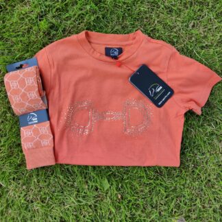 Combideal: HKM Edinburgh Oranje: T-shirt + Sokken