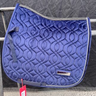 Imperial Riding Zadeldek Fluweel Blauw