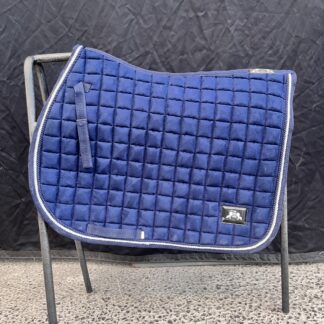 Suede Zadeldek Blauw