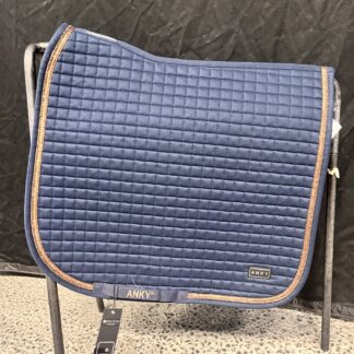Anky Zadeldek Blauw/Rosegold