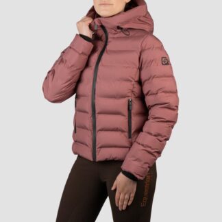 Horka Jas Puffer Penelope Deep Ruby + GRATIS Paar Paardrijsokken t.w.v. €9,95