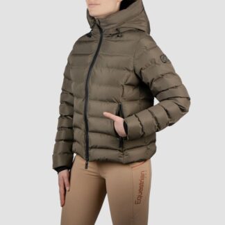 Horka Jas Puffer Penelope Espresso + GRATIS Paar Paardrijsokken t.w.v. €9,95