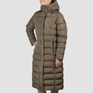 Horka Jas Puffer Eloise Espresso + GRATIS Paar Paardrijsokken t.w.v. €9,95