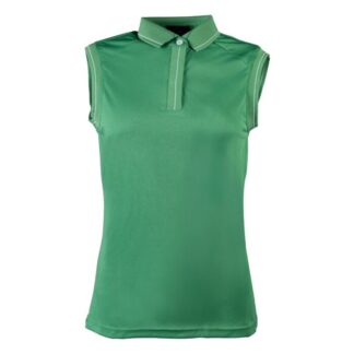 HKM Mouwloze Polo Groen