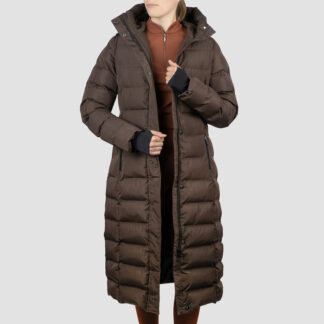Horka Jas Puffer Eloise Chocolate + GRATIS Paar Paardrijsokken t.w.v. €9,95