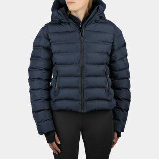 EQPRO Jas Puffer Penelope Blauw + GRATIS Paar Paardrijsokken t.w.v. €9,95