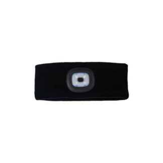 LED Hoofdband – Oplaadbaar via USB – Zwart