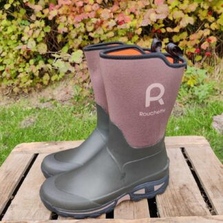 Rouchette Clean Garden Outdoorlaars Bruin – Waterdicht
